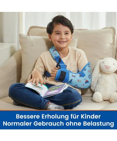 Willcom Arm Loop for Children - Breathable Medical Shoulder Support for Broken Arm Elbow Wrist Injury Recovery (XXS Right) - Buy Online on GoSupps.com