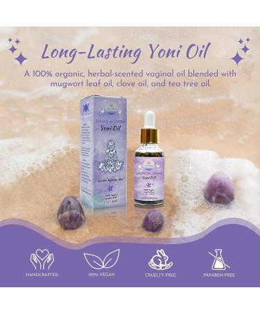 ExSoullent Organic Lavender Yoni Oil | 100% Natural Feminine Serum with Essential Oils | Odor Eliminator, PH Balance Restorer, Itch Relief | 1 fl oz - Buy Online on GoSupps.com