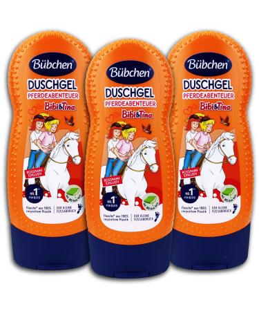 Set of 3 B bchen Bibi & Tina shower gel horse adventure 3 x 230 ml