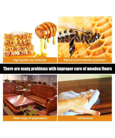 Natural Beewax Furniture Care Polishing Beeswax Wooden Furniture Polish and Conditioner Odorless Natural Conditioner for Home 12b - Buy Online on GoSupps.com