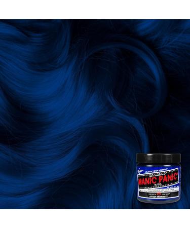 Manic Panic After Midnight Blue Hair Dye - Vegan & Cruelty-Free 2 x 118ml Semi-Permanent Creme - Buy Online on GoSupps.com