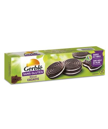 Gerbl Gluten Free Cocoa Biscuit - Pack of 12 (125 g x 12 1500 g.)