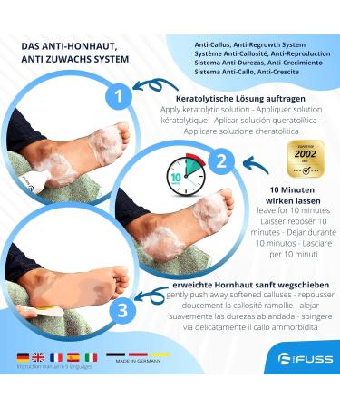 Mr. Fuss No.4 Advanced Pack - Large Nail Skin & Corneal Remover Savings Package 200ml | International Shipping Available - Buy Online on GoSupps.com