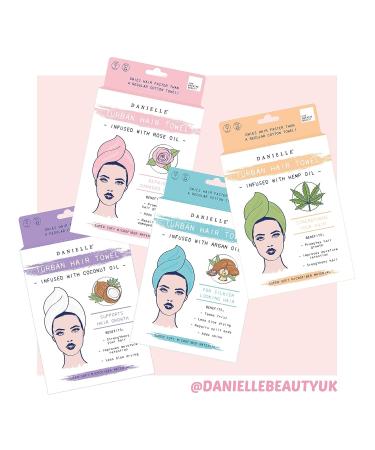 Studio Dry Keratin Oil Infused Hair Turban Towel - Argan Infused for Quick Drying - Buy Online on GoSupps.com