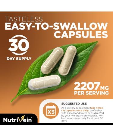 Nutrivein Premium Apple Cider Vinegar Capsules & Magnesium L-Threonate Bundle: High-Absorption Magnesium Threonate Supplement and Apple Cider Vinegar Supplements for Brain, Gut, & Overall Well-Being - Buy Online on GoSupps.com