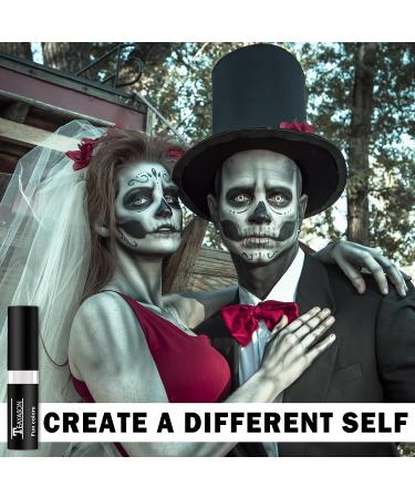 White Lipstick Lip Gloss for Professional Vampire & Clown SFX Cosplay Makeup - Buy Online on GoSupps.com