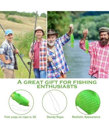 Handmade Bass Soap on a Rope - Perfect Christmas Gift for Men | Funny Fishing Dad Gifts & Birthday Party Ideas - Buy Online on GoSupps.com