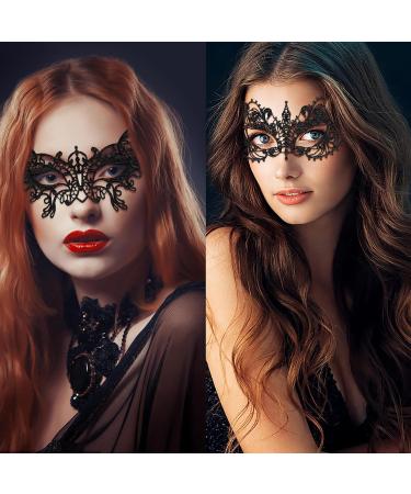 QLINLEAF Halloween Eyeshadow Palette - 30 Color Rainbow Palette & Lace Mask Set | Bright Vibrant Shades for Stunning Looks - Buy Online on GoSupps.com