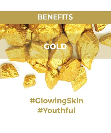 Naturals Skin Secrets Gold Bubble Sheet Mask - Hydrating & Brightening Face Mask - Collagen Boost for Dull Skin - 0.67 oz - Buy Online on GoSupps.com