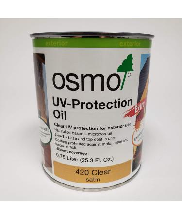 Osmo - UV-Protection Oil - 420 Clear Extra - 0.75 Liter