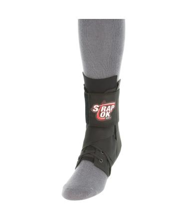 Swede-O Strap Lok Ankle Brace Black Medium Black Medium (Pack of 1)