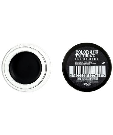 Maybelline Colour Tattoo 24 Hour Eye Shadow - Timeless Black #60 - Buy Online on GoSupps.com