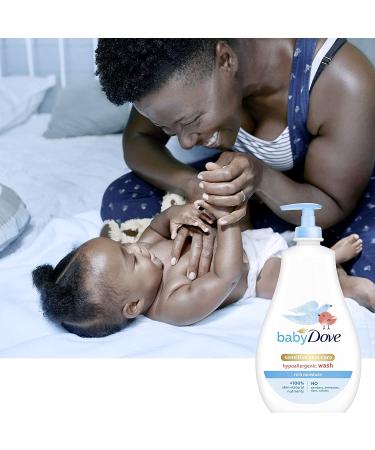 Baby Dove Sensitive Skin Care Baby Wash - Rich Moisture, Tear-Free & Hypoallergenic (20 oz) - Buy Online on GoSupps.com
