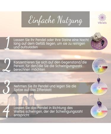 Vibratis Wooden Flower for Stone Refilling & Fortune Pendulum | Vibration Rate Scale - Shop Internationally - Buy Online on GoSupps.com