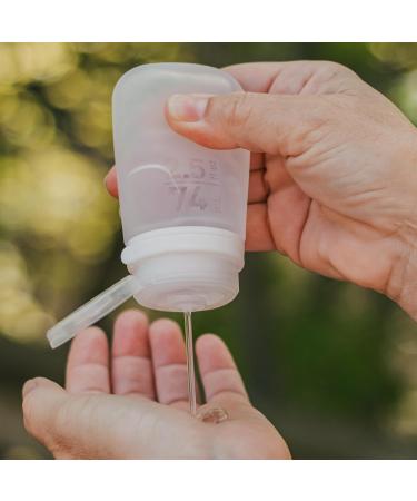 humangear GoToob+ Large 100ml GoToob+ Travel Bottle with locking cap - Large 100ml - Clear Large - Buy Online on GoSupps.com
