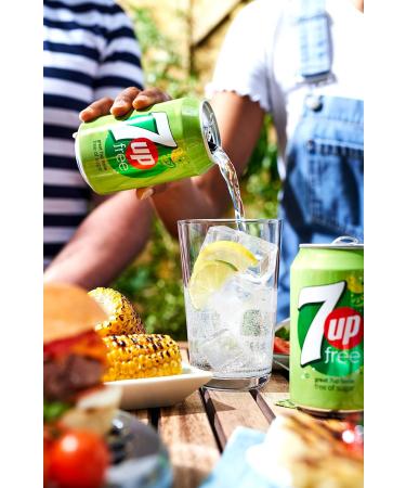 7UP Free Sans Sucres Citron & Citron Vert Canette 6 x 33 cl - Buy Online on GoSupps.com