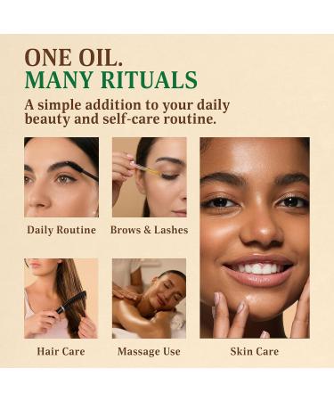 BELMAK Organic Castor Oil Cold Pressed Unrefined USDA Certified & Hexane Free 100% Pure Ricinus Communis Oil for Hair Scalp Brows and Lashes in Amber Glass Bottle (8 oz) - Buy Online on GoSupps.com