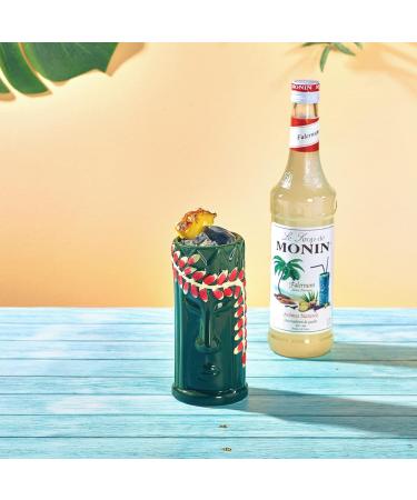 MONIN Premium Falernum Syrup 700ml for Cocktails and Mocktails. Vegan-Friendly 100% Natural Flavours and Colourings - Buy Online on GoSupps.com