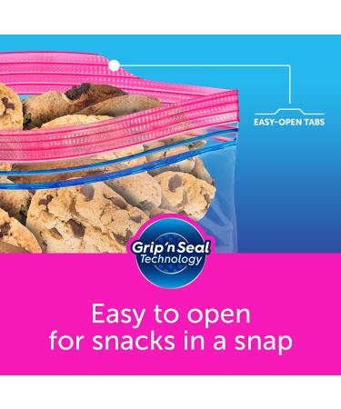 Ziploc Quart Food Storage Bags with Grip n Seal Technology - 80 Count - Buy Online on GoSupps.com