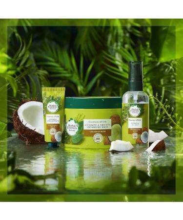 Herbal Masco Hidrata Coco 450ml - Deep Hydration Coconut Hair Mask for All Hair Types | International Shipping Available - Buy Online on GoSupps.com