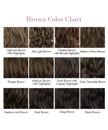 REECHO Invisible Wire Hair Extensions 20 Inch- Chestnut Brown with Blonde Highlights | Adjustable Size, Removable Clips, Curly Wavy Secret Hairpiece for Women - Buy Online on GoSupps.com