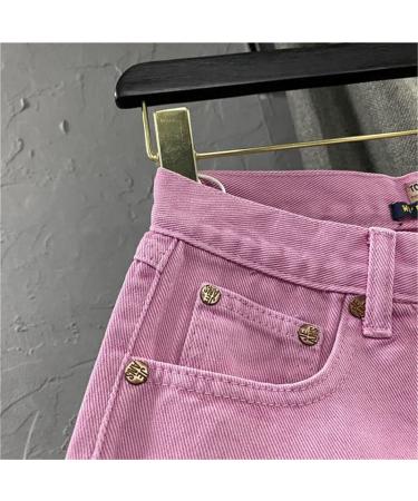 Buy UCK-KIT Pink Denim Shorts for Women | Sexy Low Waist Ripped Skinny Shorts - International Shipping - Buy Online on GoSupps.com