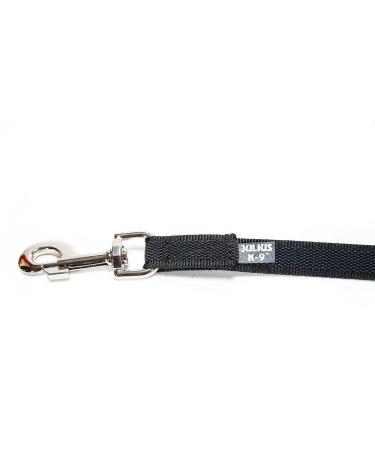IDC Color & Gray Rubberized Leash - 20mm x 3m with Loop - Black-Grey | Durable & Stylish Pet Leash for International Shipping - Buy Online on GoSupps.com