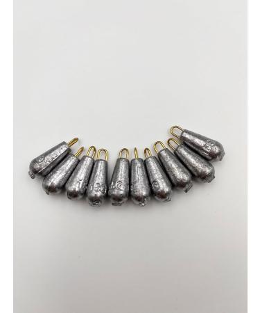 30 PCs Fishing Weights Kit - Multi-Size Shot Weights & Sinker Set for Outdoor Fishing (5g/10g/15g) - International Shipping Available - Buy Online on GoSupps.com