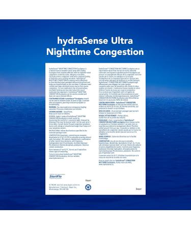 HydraSense Eucalyptus Nasal Spray Specialty Nasal Care With Refreshing Eucalyptus and Mint 20 mL - Buy Online on GoSupps.com