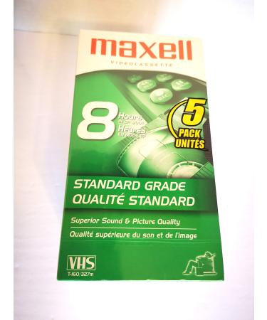 Maxell 213030 VHS T160 Standard Grade - 3 Pack