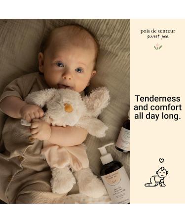 DANS UN JARDIN - Babycare Set Made in Canada - Soft Care Foam Soft Care Milk Diaper Cream & Stuffed Rabbit - Made with over 99% of Natural Origin Ingredients - Skin-Friendly Baby Gift - 4 Pack - Buy Online on GoSupps.com