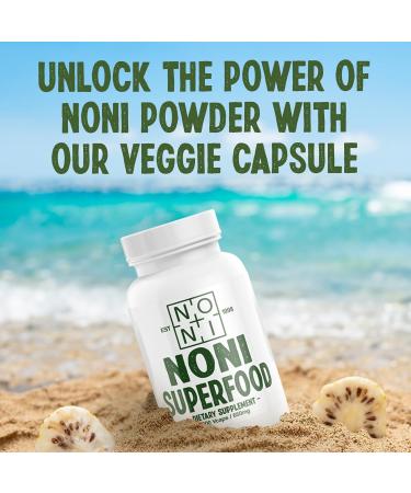 Healing Noni - 650mg 100ct - 100% Pure Noni Fruit Powder Capsules 100 Count (Pack of 1) - Buy Online on GoSupps.com