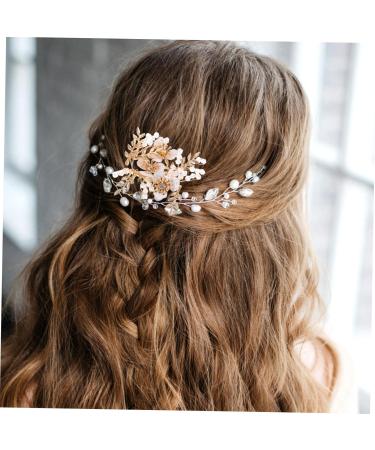 MAGICLULU Hair Comb Wedding Hair Clip Fairy Jewelry for Women Hair Accessories for Women Elegant Hair Accessory Wedding Hair Accessories Tiara Bride Hair Piece Rhinestones Zinc Alloy - Buy Online on GoSupps.com