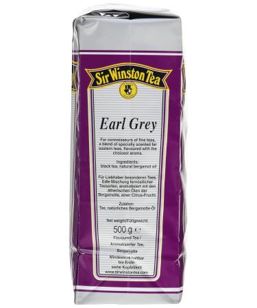 Buy Sir Winston Earl Grey Black Tea 500g - Premium Quality Loose Leaf Tea for International Shipping - Buy Online on GoSupps.com