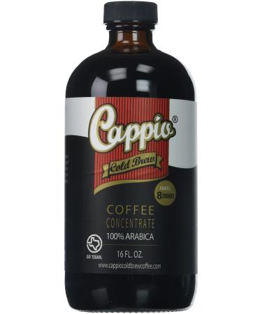 Cappio Cold Brew Coffee ,16 Fl Oz (Pack of 6)