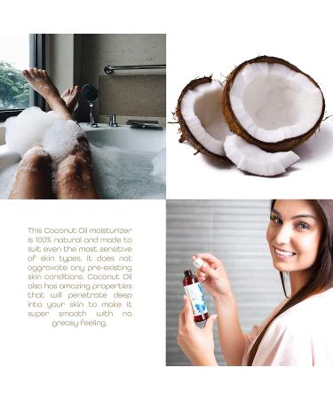 Fractionated Coconut Oil - Pure Cold Pressed MCT Carrier Oil for Essential Oils, Skin & Hair Moisturizer - Buy Online on GoSupps.com