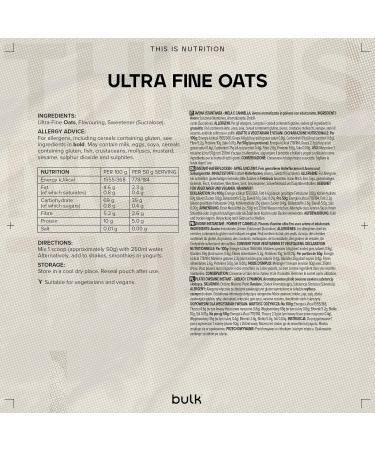 Bulk Ultra Fine Scottish Oats Apple and Cinnamon 500g - Pack of 1 - Buy Online on GoSupps.com