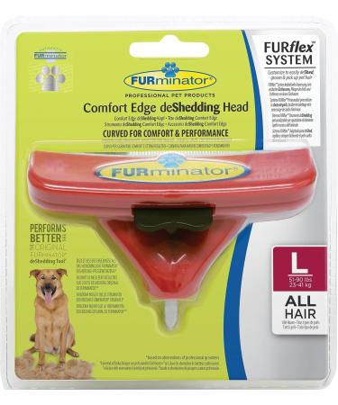 FURminator FURflex Grooming Brush for Large Dogs | DeShedding Attachment for Undercoat Removal | Size L - Best International Shipping - Buy Online on GoSupps.com