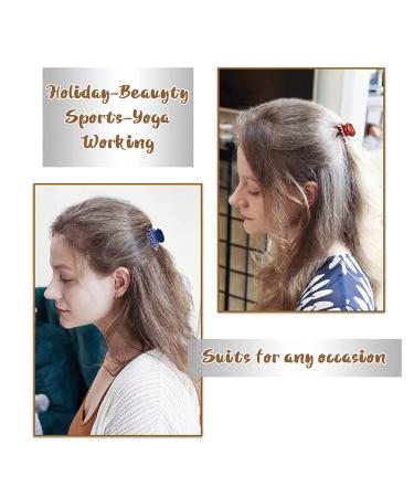 Vsiopy Medium Claw Hair Clips for Women - No Slip, Double Row Jaw Clip (4 PCS) - Style A - Buy Online on GoSupps.com