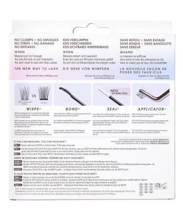 Kiss Falscara Eyelash Starter Kit Lengthening 2-Pack - Natural Eyelash Extensions - Buy Online on GoSupps.com