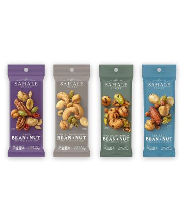 Sahale Snacks Bean + Nut Snack Mix Variety Pack - 12 x 1.25 Oz | Healthy Snack - Buy Online on GoSupps.com