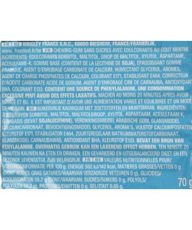 FREEDENT WHITE - Menthe Douce - 5 Paquets de 10 drag es de Chewing-Gum sans sucres (Lot de 6) - Buy Online on GoSupps.com