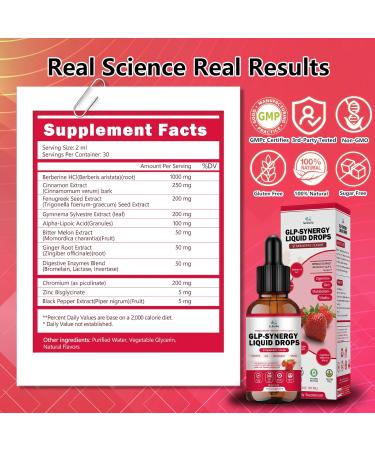 Scibalia GLP-1 Supplement Drops for Men & Women, Natural 12-in-1 GLP 1 Boost w. Berberine HCI Digestive Enzyme for Appetite Craving Metabolism & Digestive, GLP-1 Daily Oral Liquid More Potency - Buy Online on GoSupps.com