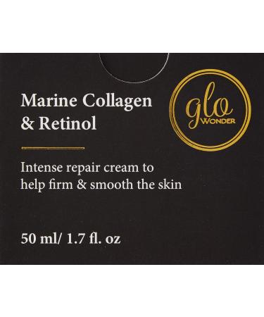Collagen Cream for face with Marine Collagen & Retinol High Strength Anti-wrinkle Moisturiser for Men and Women Firming Face Cream Anti-Ageing Cream For Face Eyes and Neck 50ml - Buy Online on GoSupps.com