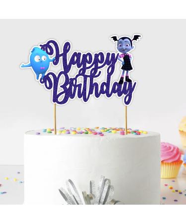 Seyal Vamprina Happy Birthday Cake Topper