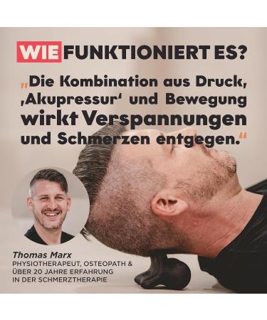 TMX DURA - Neck Pain Relief Trigger | Acupressure for Headaches Migraines Dizziness & Tinnitus | Self-Treatment Device Made in Germany - Buy Online on GoSupps.com