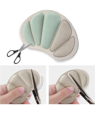 Molain Heel Grips 2 Pairs - Thick Cushioned Inserts for Shoes, Anti-Blister Protectors & Volume Boosters, Skin Color - Buy Online on GoSupps.com