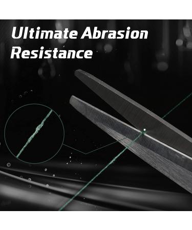 RUNCL PowerBraid 4/8/9 Strands Braided Fishing Line 300/500/1000Yds - Seamless Weaving & Enhanced Coating Tech - Zero Stretch, High Sensitivity - Smaller Diameter - Moss Green 15LB (6.8kg) - Buy Online on GoSupps.com