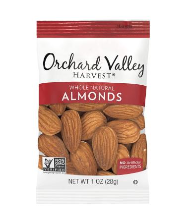 Orchard Valley Harvest Whole Natural Almonds 8-Pack | Unsalted, Gluten-Free, Non-GMO - Buy Online on GoSupps.com