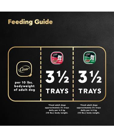 CESAR Filets In Sauce: 6 Roasted Turkey Flavour And 6 Prime Rib Flavour 12x100g Trays Prime Rib - Roast Turkey 100 g (Pack of 12) - Buy Online on GoSupps.com
